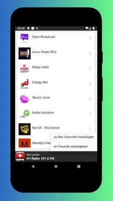 Radio Switzerland - Switzerland Radio FM + Online android App screenshot 1