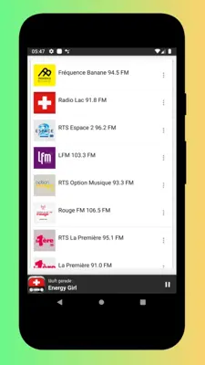 Radio Switzerland - Switzerland Radio FM + Online android App screenshot 5