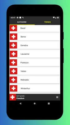 Radio Switzerland - Switzerland Radio FM + Online android App screenshot 6