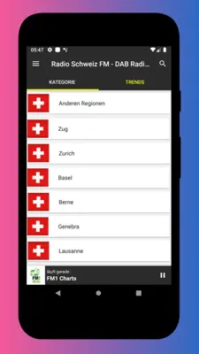 Radio Switzerland - Switzerland Radio FM + Online android App screenshot 7